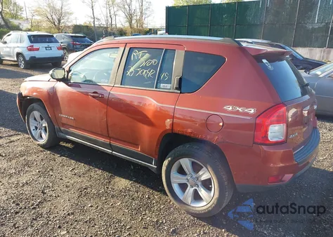 2012 Jeep Compass Latitude из США, поврежденный, VIN 1C4NJDEB8CD567736